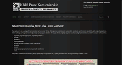 Desktop Screenshot of krismarmur.pl