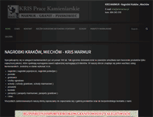 Tablet Screenshot of krismarmur.pl